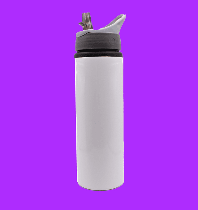 Water Bottle with Straw (750ml)