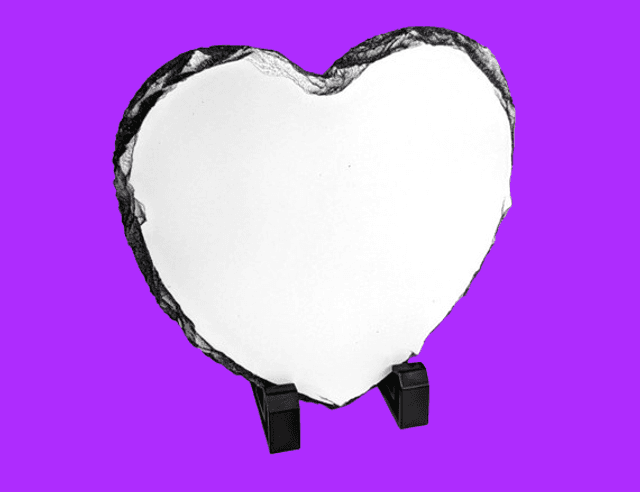 Love Heart Photo Slate 